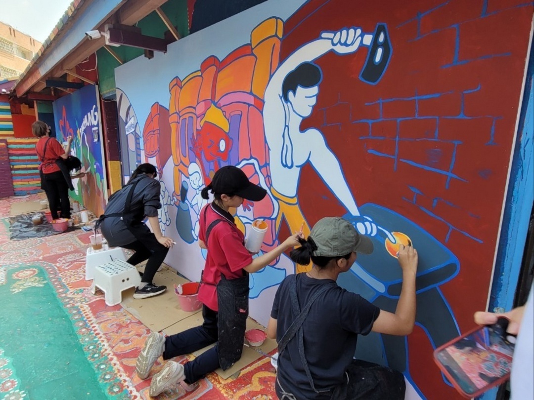 藝術探耕社區-彩虹眷村彩繪